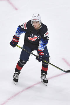 Ryan Johnson of USA skates