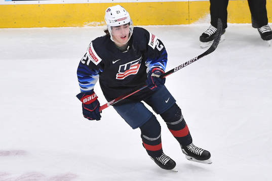 Brett Berard of USA skates