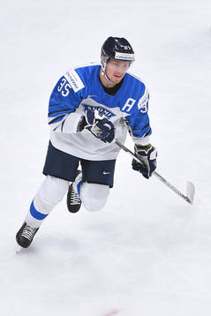 Mikko Kokkonen of Finland skates