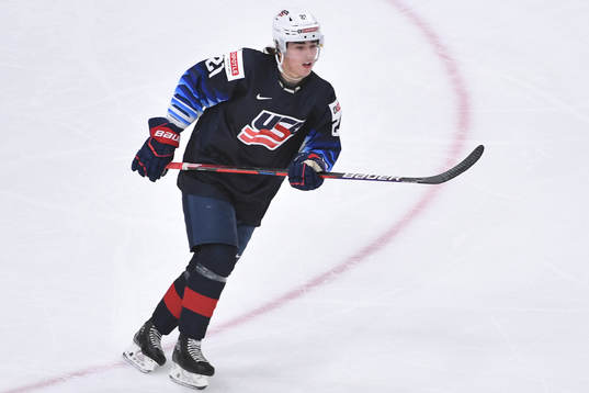 Brett Berard of USA skates