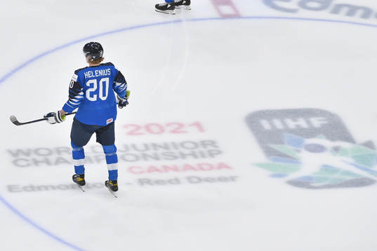 Samuel Helenius of Finland skates