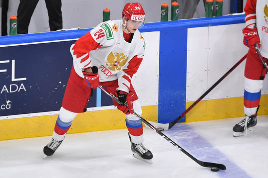 Ilya Safonov of Russia participates in warm up