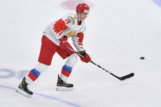 Ilya Safonov of Russia participates in warm up