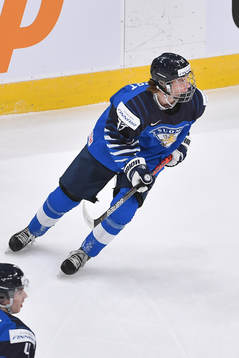 Brad Lambert of Finland skates