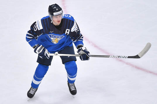 Mikko Kokkonen of Finland skates