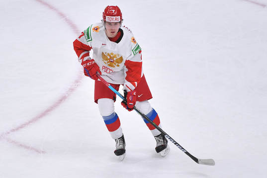 Roman Bychkov of Russia skates