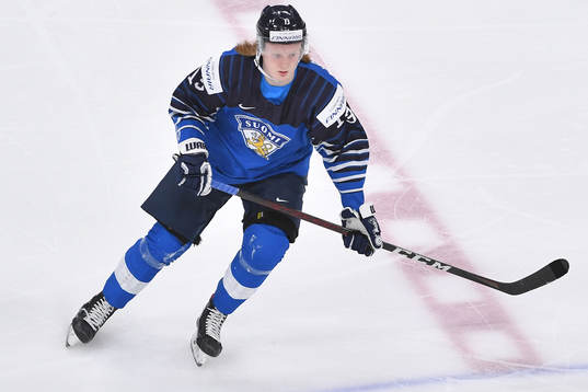 Roby Jarventie of Finland skates