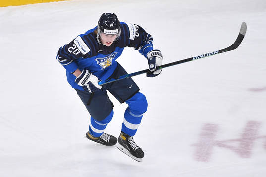Samuel Helenius of Finland skates