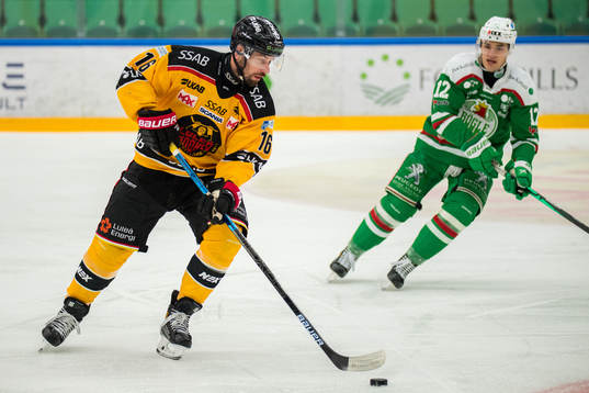 Luleås Niklas Olausson och Rögles Brady Ferguson