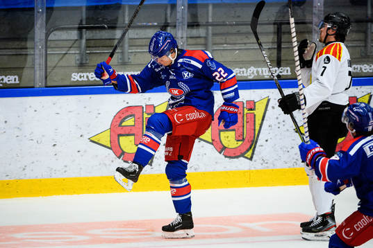 Oskarshamns John Dahlström jublar