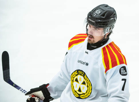 Brynäs Marcus Björk deppar