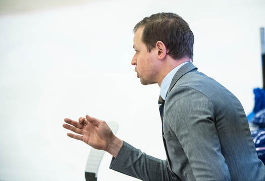 Oskarshamns tränare Martin Filander