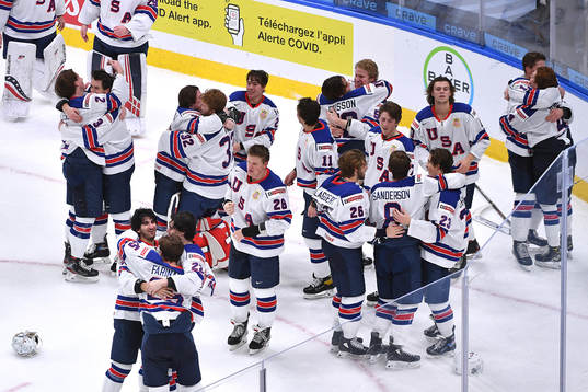 Team USA celebrates their victory