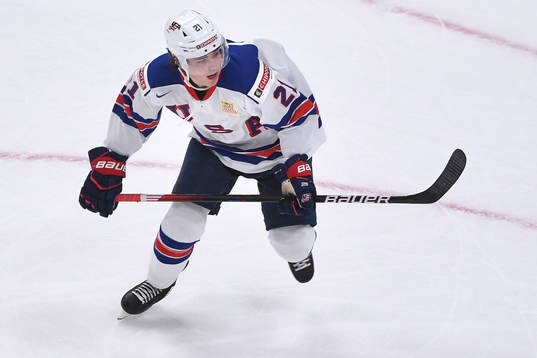 Brett Berard of USA skates