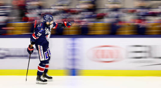 Linköpings Jaakko Rissanen jublar