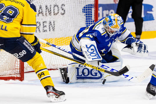 Leksands målvakt Janne Juvonen