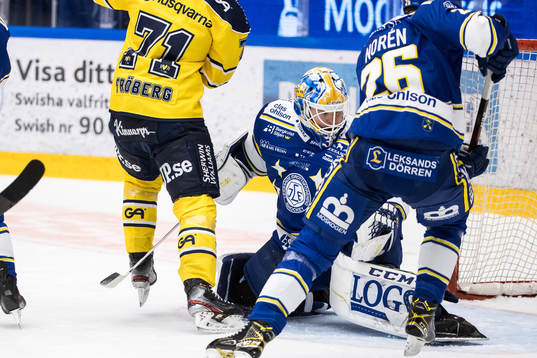 Leksands målvakt Janne Juvonen