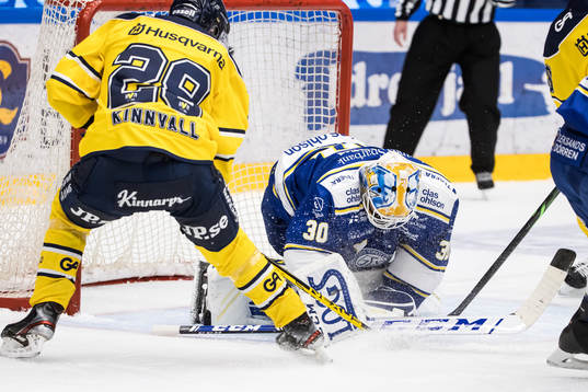 Leksands målvakt Janne Juvonen