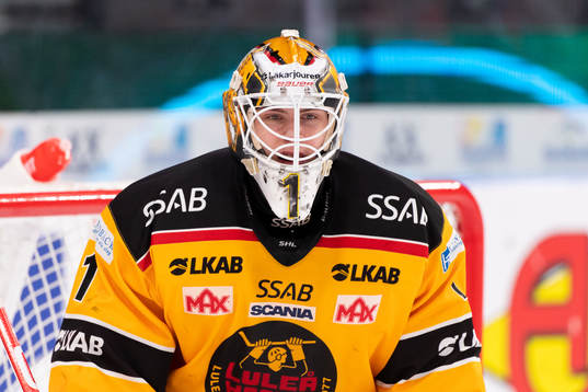 Luleås målvakt Jesper Wallstedt
