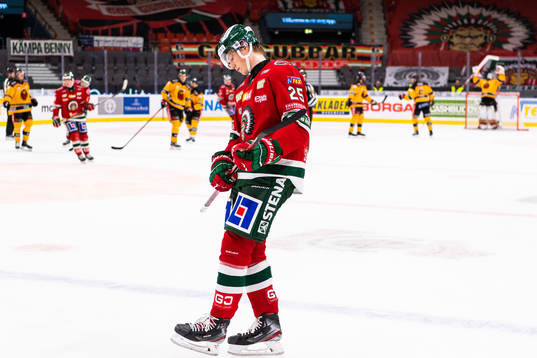 Frölundas Elmer Söderblom deppar