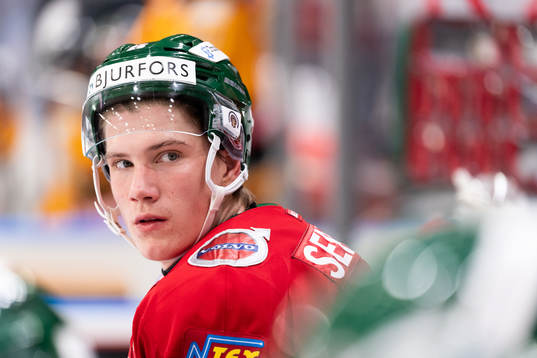 Frölundas Elmer Söderblom deppar
