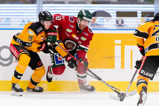 Luleås Carl Mattsson och Frölundas Jens Olsson