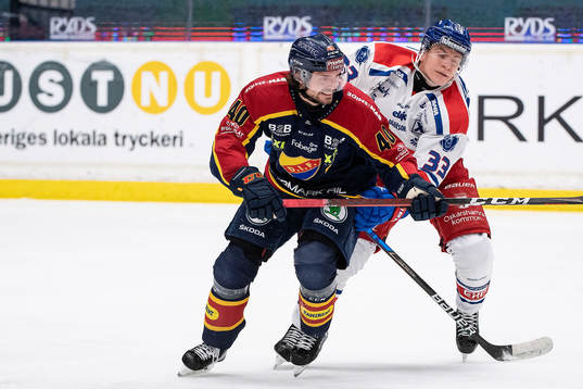 Djurgårdens Jacob Josefson och Oskarshamns Filiph Engsund