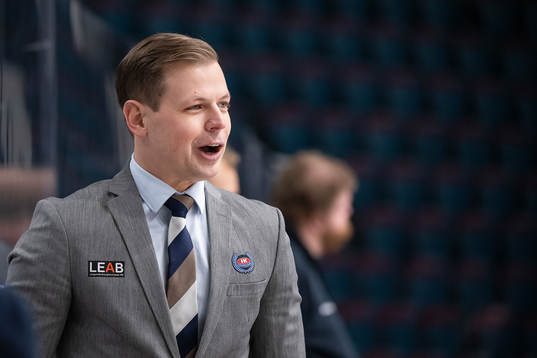 Oskarshamns tränare Martin Filander