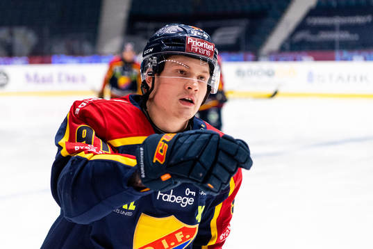 Djurgårdens Linus Andersson jublar