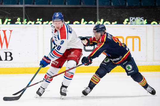 Oskarshamns Fredrik Olofsson och Djurgårdens Jesper
