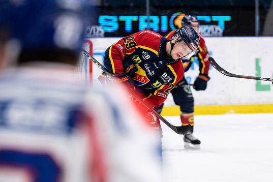 Djurgårdens Sebastian Strandberg deppar