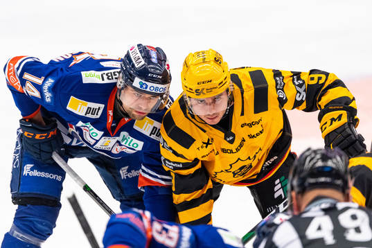 Växjös Emil Pettersson och Skellefteås Darren Nowick