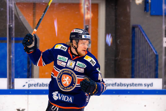 Växjös Ludvig Nilsson jublar