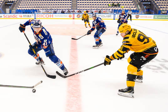 Växjös Ludvig Nilsson och Skellefteås Rickard Hugg
