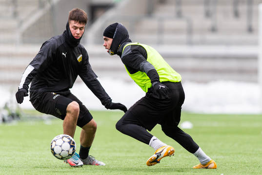 Sebastian Tipura och William Milovanovic