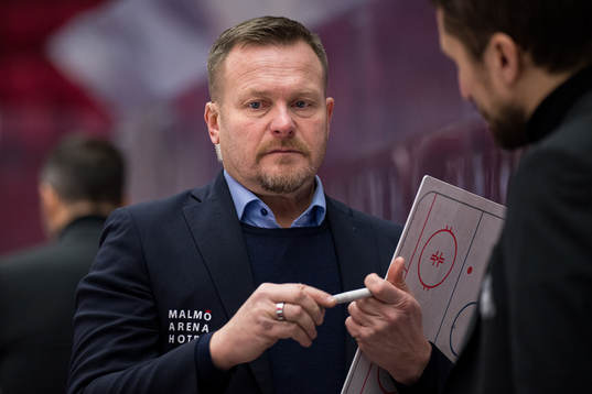 Malmö Redhawks tränare Joakim Fagervall