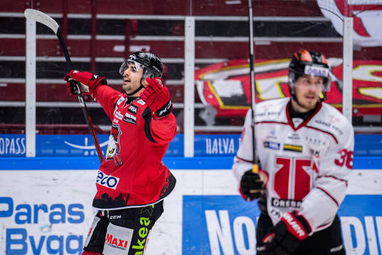 Malmö Redhawks Joseph Veleno jublar
