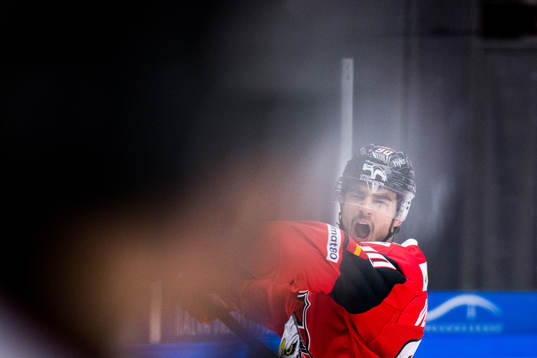 Malmö Redhawks Joseph Veleno jublar
