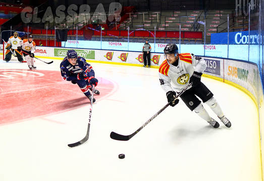 Linköpings Henrik Törnqvist och Brynäs Jadeon Descheneau