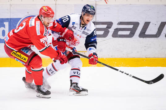 Modos Daniel Sylwander och Västerviks Jacob Bjerselius