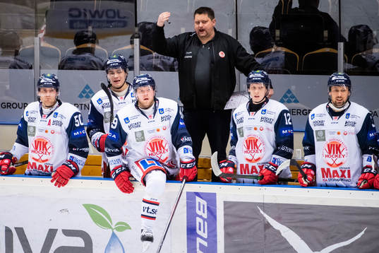 Västerviks tränare Mattias Karlin