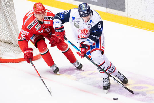 Modos Filip Sveningsson och Västerviks Emil Wahlberg