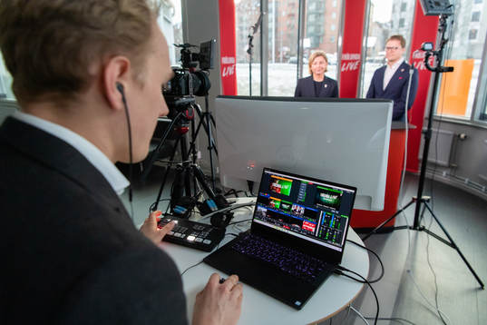 Frölundas livestudio