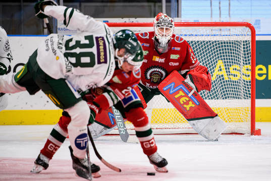 Frölundas målvakt Johan Mattsson