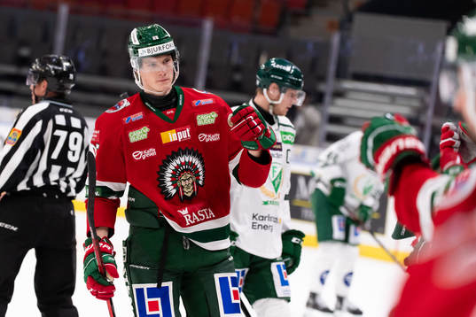 Frölundas Elmer Söderblom jublar