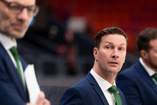 Färjestads huvudtränare Johan Pennerborn