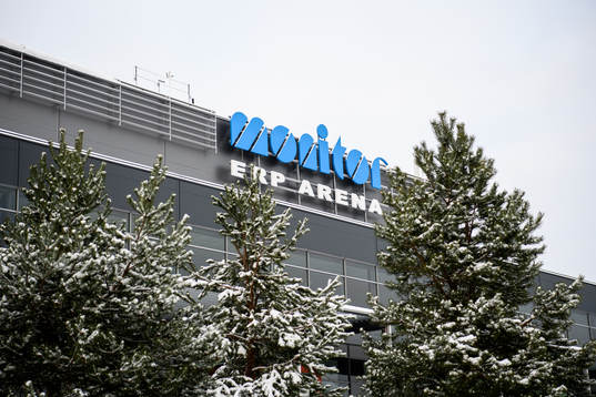 Exteriör vy av Monitor ERP Arena
