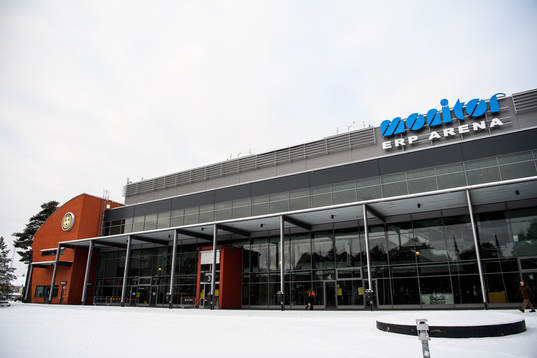 Exteriör vy av Monitor ERP Arena