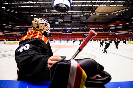 Brynäs målvakt Viktor Andrén