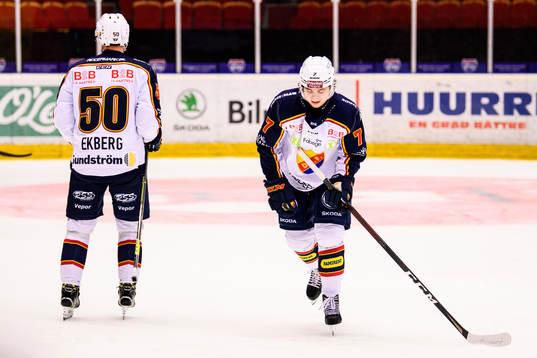 Djurgårdens Tobias Ekberg och Robert Nardella deppar
